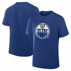 Edmonton Oilers Fanatics Essential Legacy T-Shirt Royal