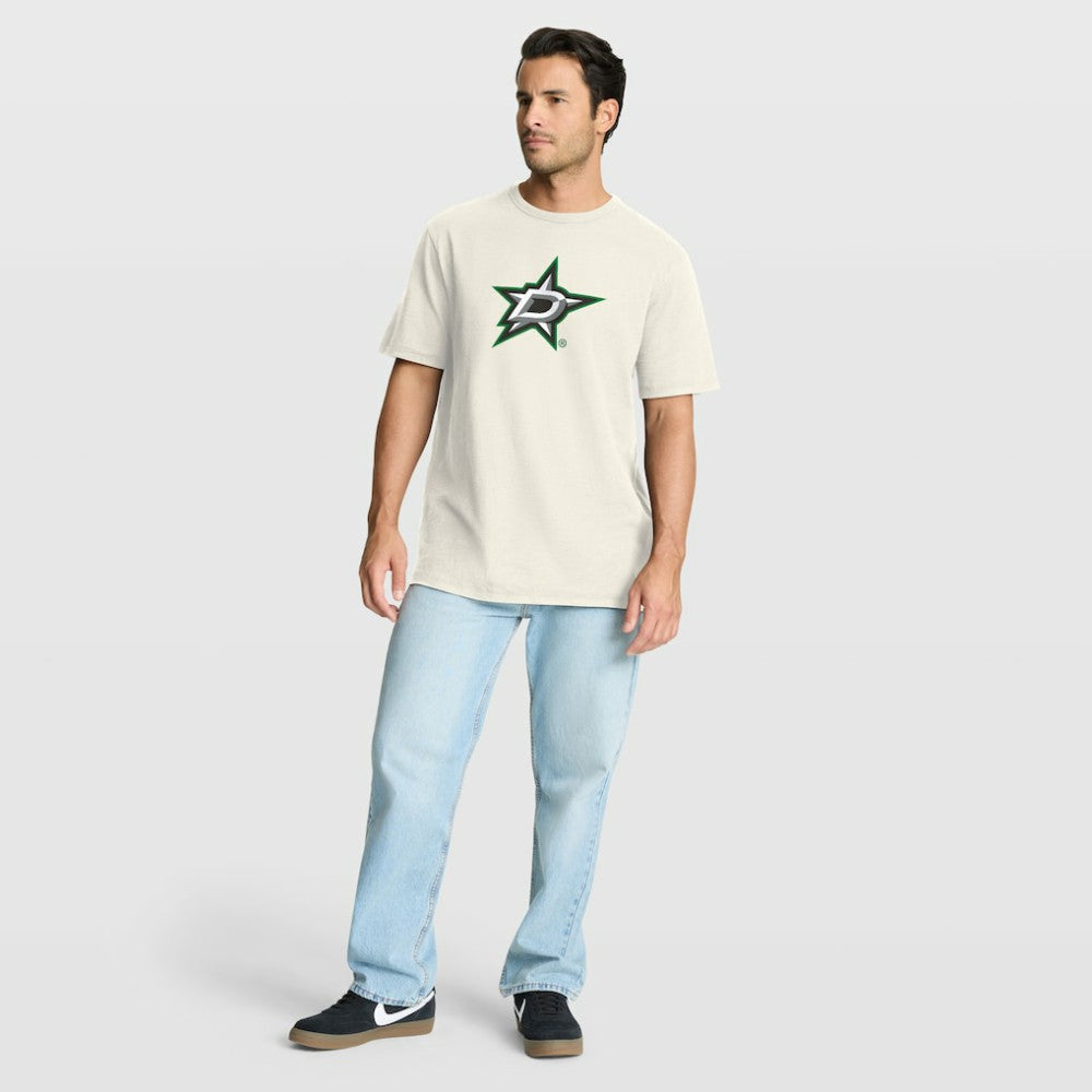 Dallas Stars Fanatics Stadium Slub T-Shirt Cream