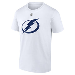 Brayden Point Tampa Bay Lightning Fanatics Authentic Stack Name & Number T-Shirt White
