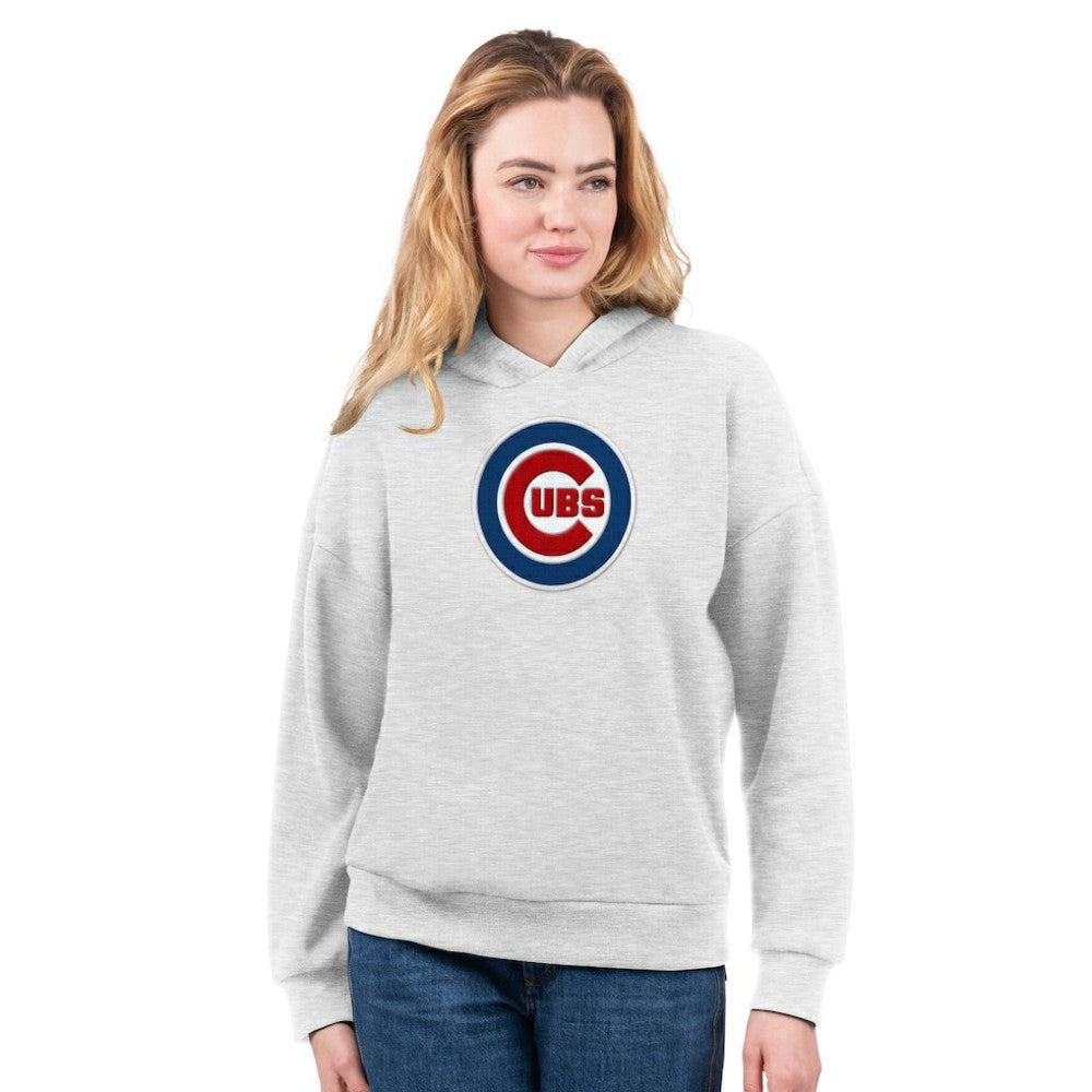 Chicago Cubs G-III 4Her by Carl Banks Women's T-Shirt and Hoodie Combo Pack Royal/Bright Heather Ceramic