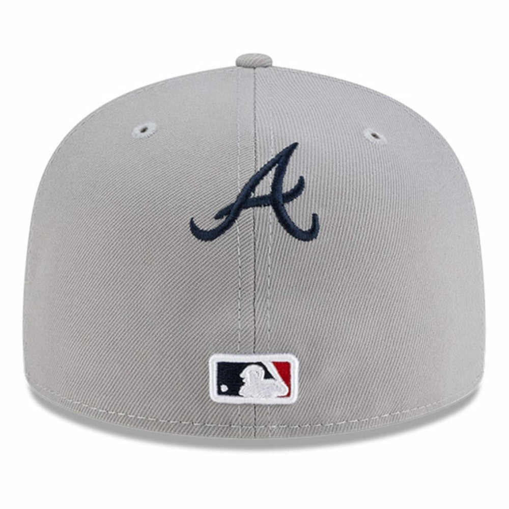 Atlanta Braves x Hyperfly 59FIFTY Fitted Hat Gray | New Era