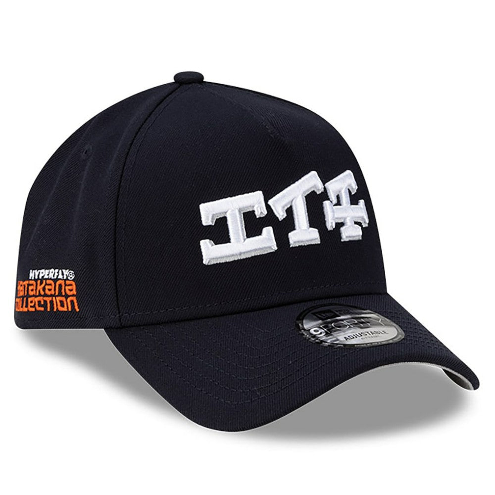 Houston Astros x Hyperfly A-Frame 9FORTY Adjustable Hat Navy | New Era