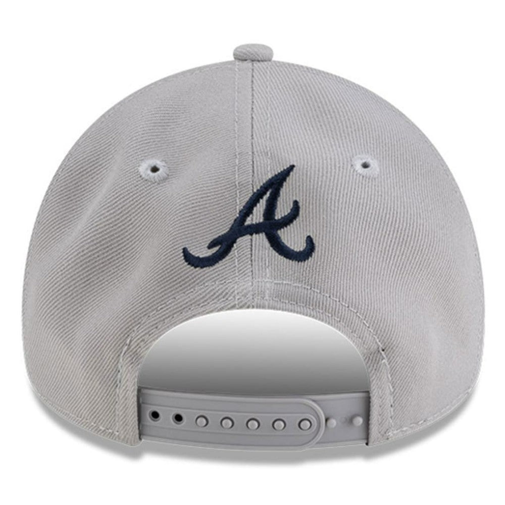 Atlanta Braves x Hyperfly A-Frame 9FORTY Adjustable Hat Gray | New Era