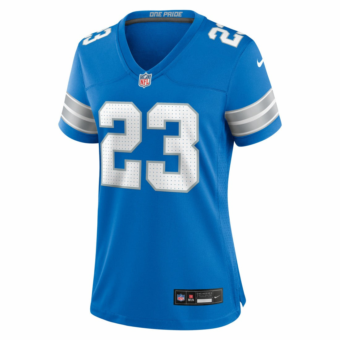 Rock Ya-Sin Detroit Lions Women's Team Game Jersey - Blue