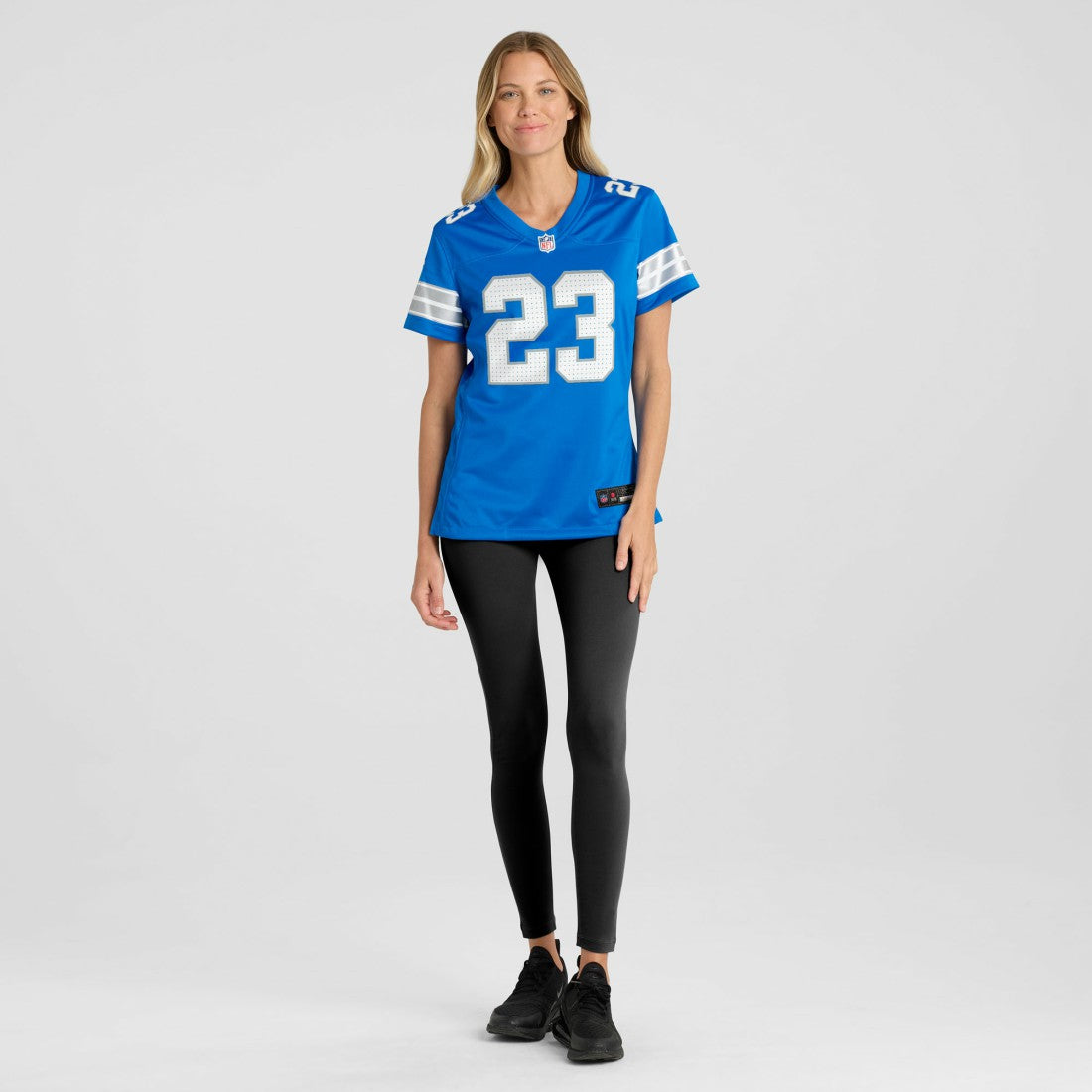 Rock Ya-Sin Detroit Lions Women's Team Game Jersey - Blue