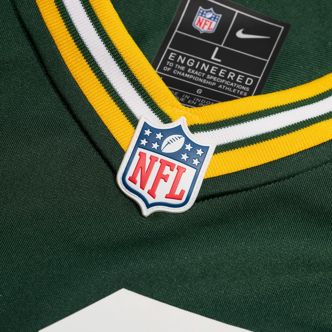 Nate Hobbs Green Bay Packers Team Game Jersey - Green