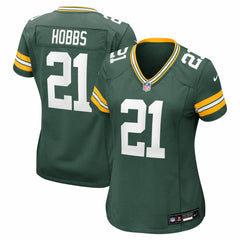 Nate Hobbs Green Bay Packers Women's Team Game Jersey - Green