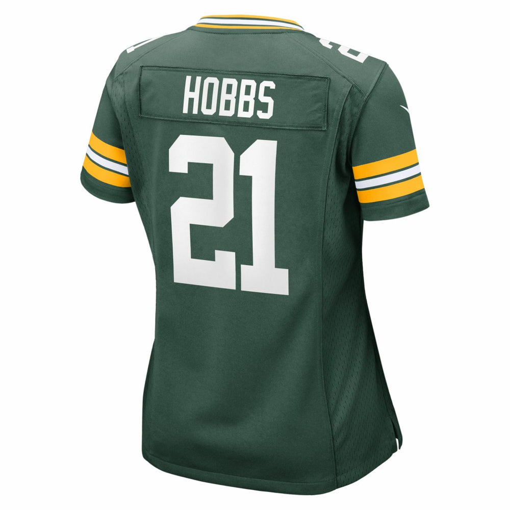 Nate Hobbs Green Bay Packers Women's Team Game Jersey - Green
