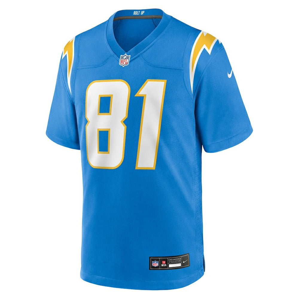 Mike Williams Los Angeles Chargers Team Game Jersey - Powder Blue