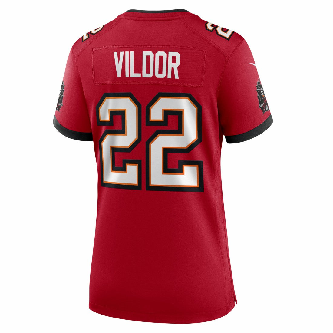 Kindle Vildor Tampa Bay Buccaneers Women's Team Game Jersey - Red
