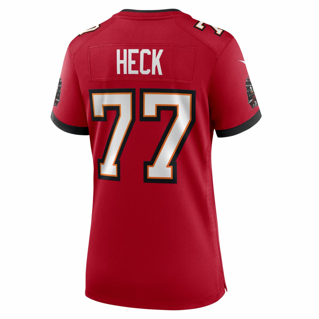Charlie Heck Tampa Bay Buccaneers Women's Team Game Jersey - Red