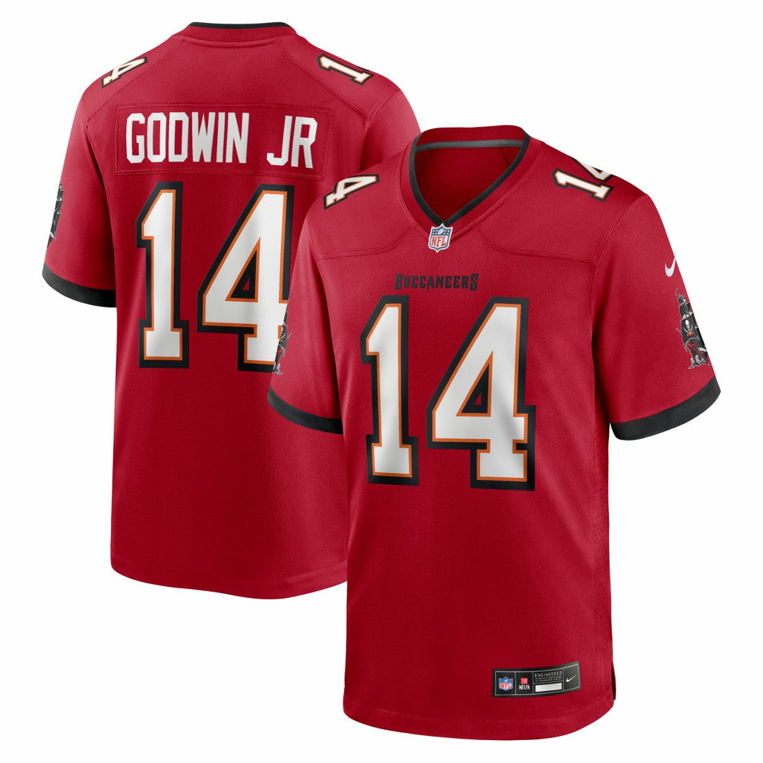 Chris Godwin Jr. Tampa Bay Buccaneers Game Player Jersey - Red