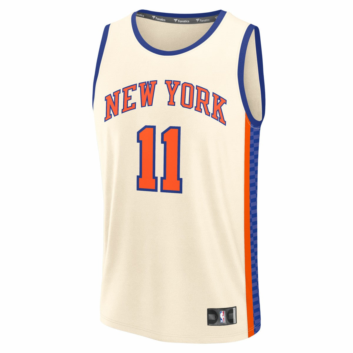Jalen Brunson New York Knicks 2025/26 City Edition Fast Break Jersey - Cream