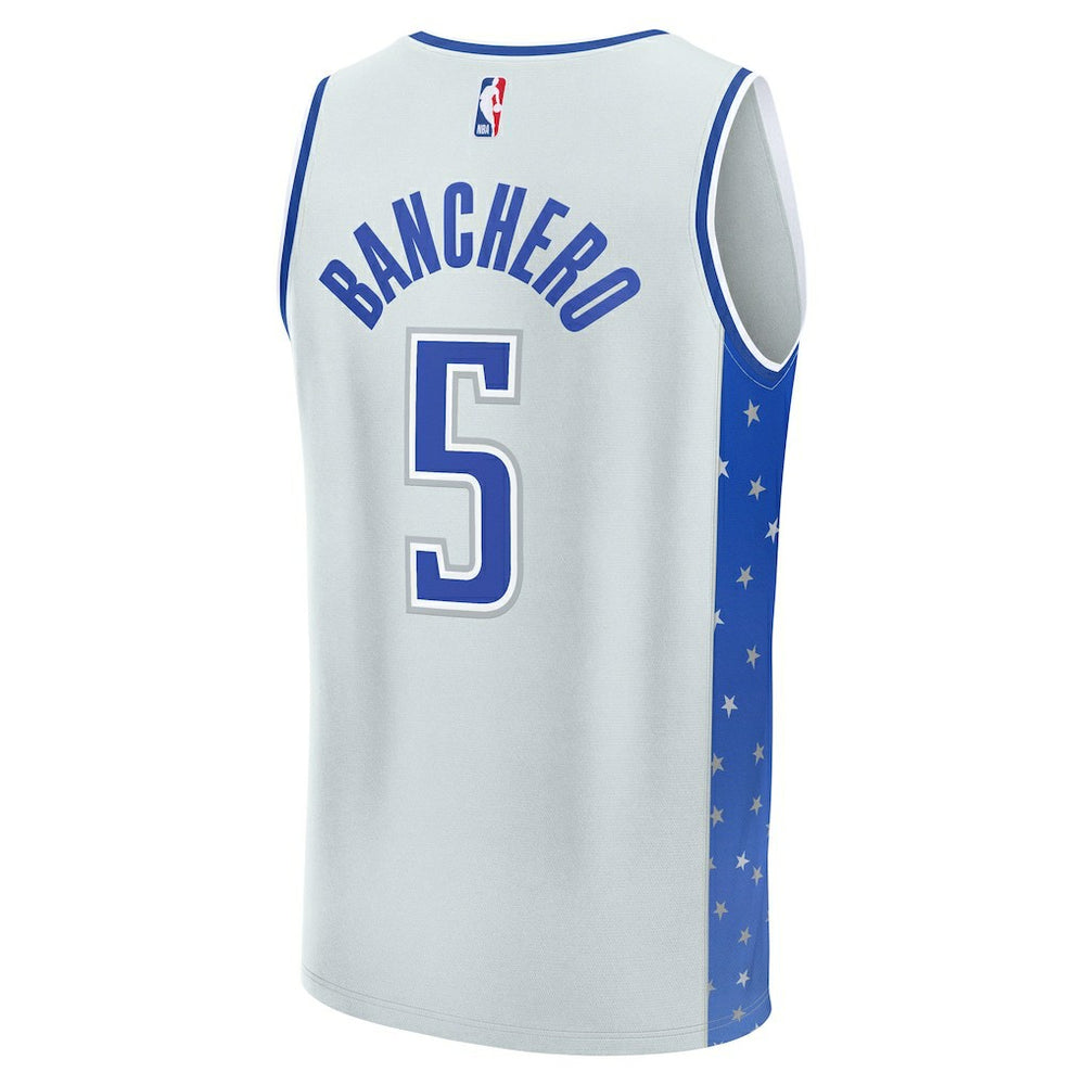 Paolo Banchero Orlando Magic 2025/26 City Edition Fast Break Jersey - Silver