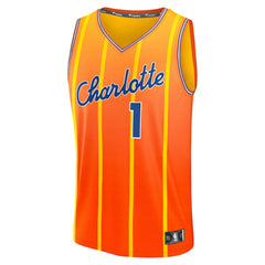 LaMelo Ball Charlotte Hornets 2025/26 City Edition Fast Break Jersey - Orange
