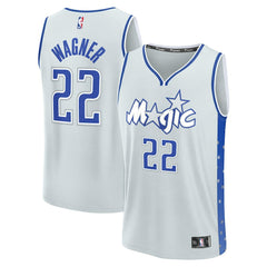 Franz Wagner Orlando Magic Youth 2025/26 City Edition Fast Break Jersey - Silver