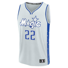 Franz Wagner Orlando Magic Youth 2025/26 City Edition Fast Break Jersey - Silver