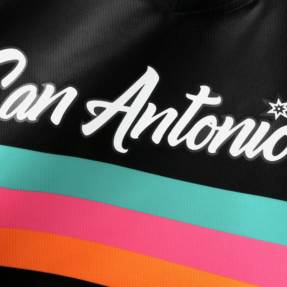 De'Aaron Fox San Antonio Spurs Youth 2025/26 City Edition Fast Break Jersey - Black