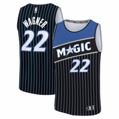Franz Wagner Orlando Magic Fast Break Jersey - Statement Edition - Black