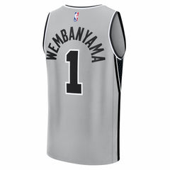 Victor Wembanyama San Antonio Spurs Youth Fast Break Jersey - Statement Edition - Silver
