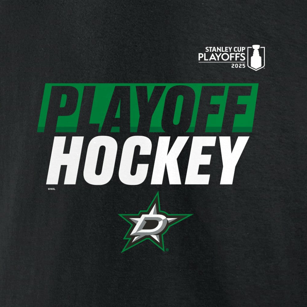 Dallas Stars Fanatics 2025 Stanley Cup Playoffs Breakout Pullover Hoodie Black