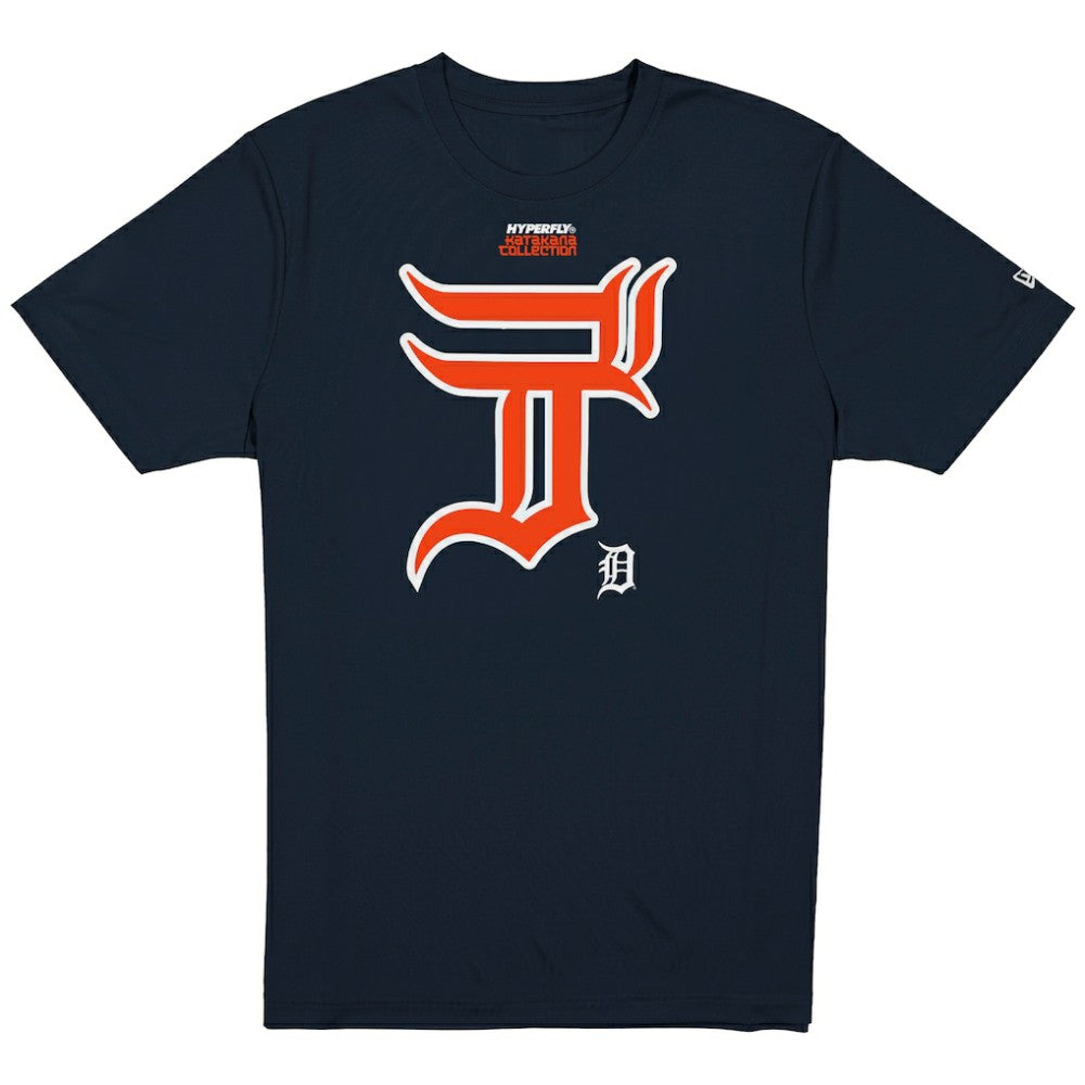 Detroit Tigers x Hyperfly T-Shirt Navy | New Era