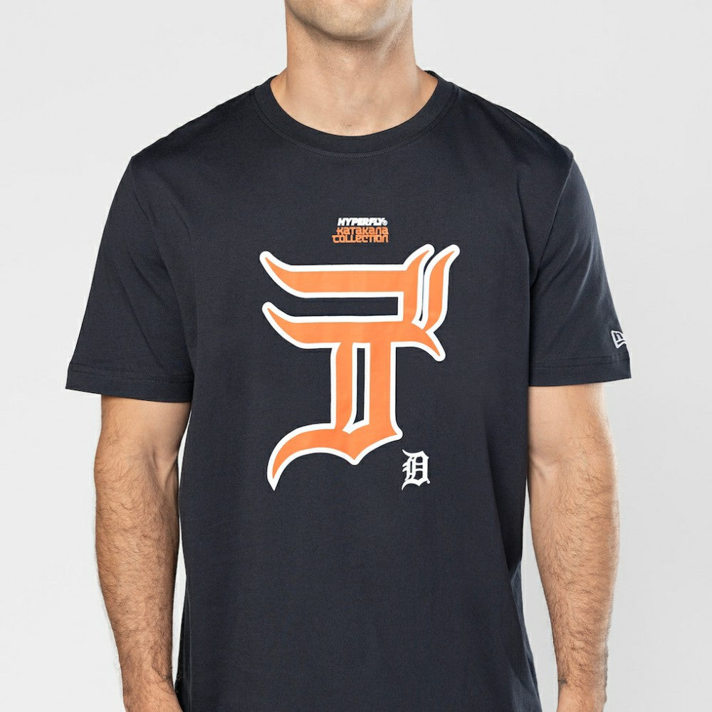 Detroit Tigers x Hyperfly T-Shirt Navy | New Era