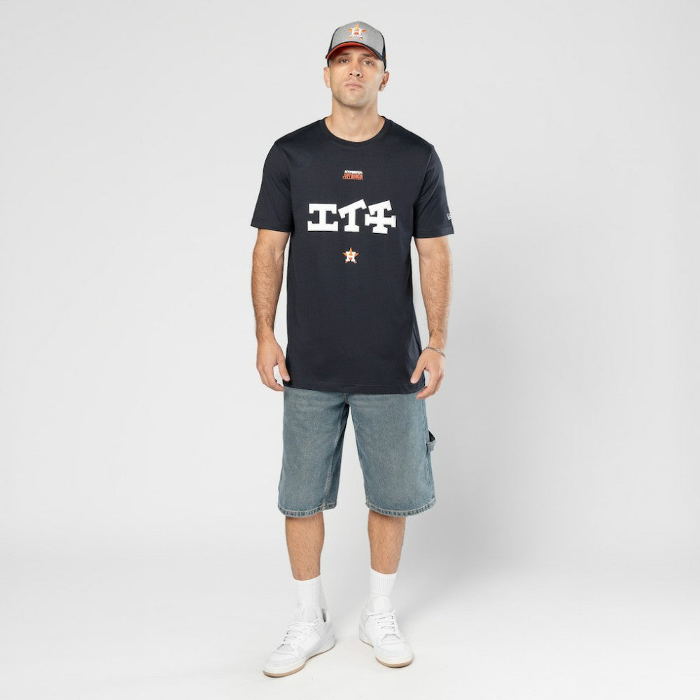 Houston Astros x Hyperfly T-Shirt Navy | New Era