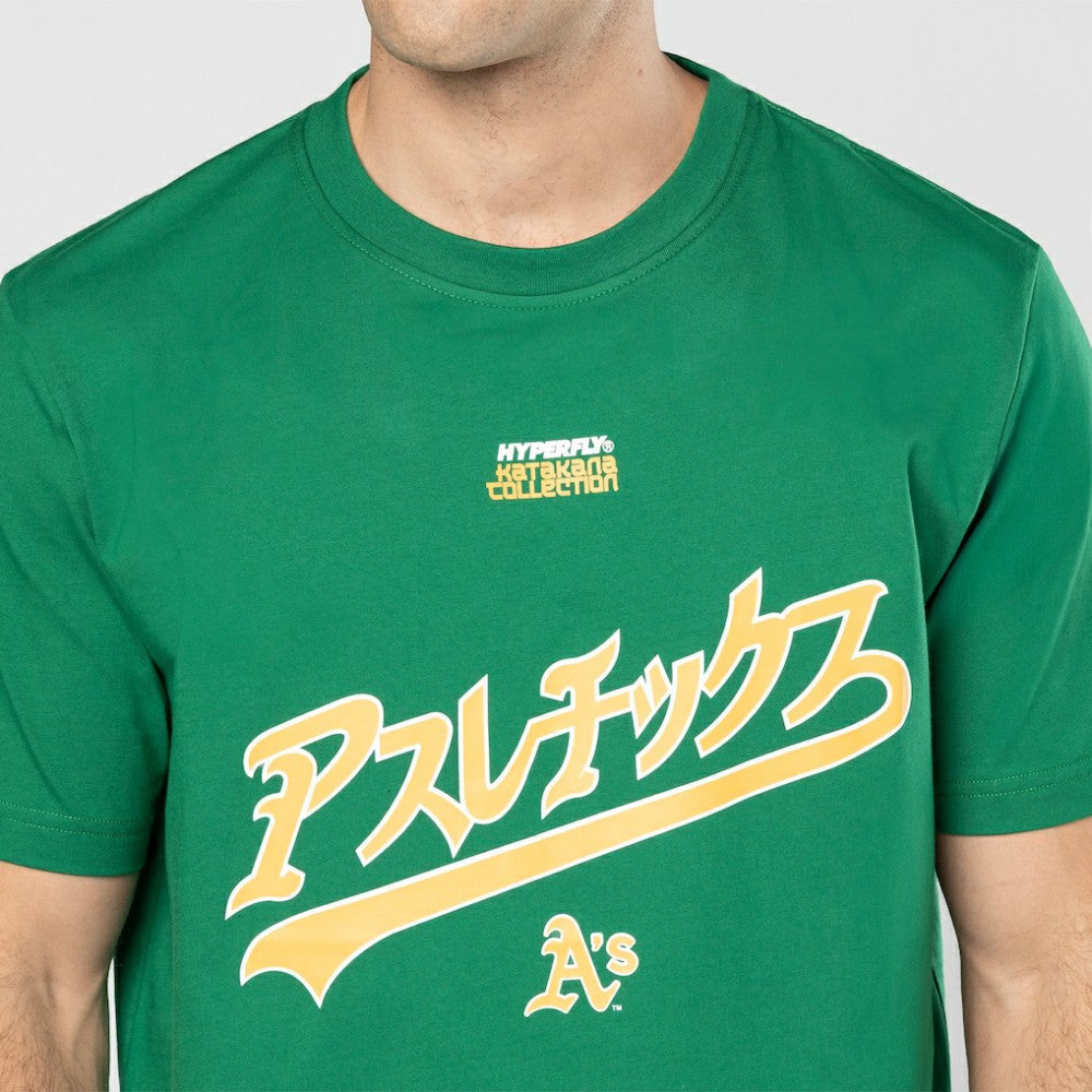 Athletics x Hyperfly T-Shirt Green | New Era