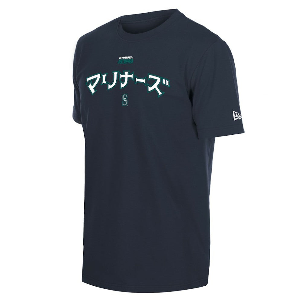 Seattle Mariners x Hyperfly T-Shirt Navy | New Era