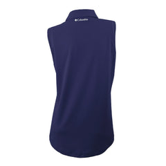 Detroit Tigers Women's Tend The Ball Sleeveless Polo Navy | Columbia