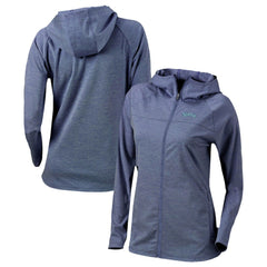 Seattle Mariners Women's Half Shot Full-Zip Hoodie Navy | Columbia