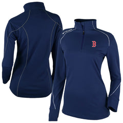 Boston Red Sox Women's Shotgun 2.0 Quarter-Zip Pullover Navy | Columbia