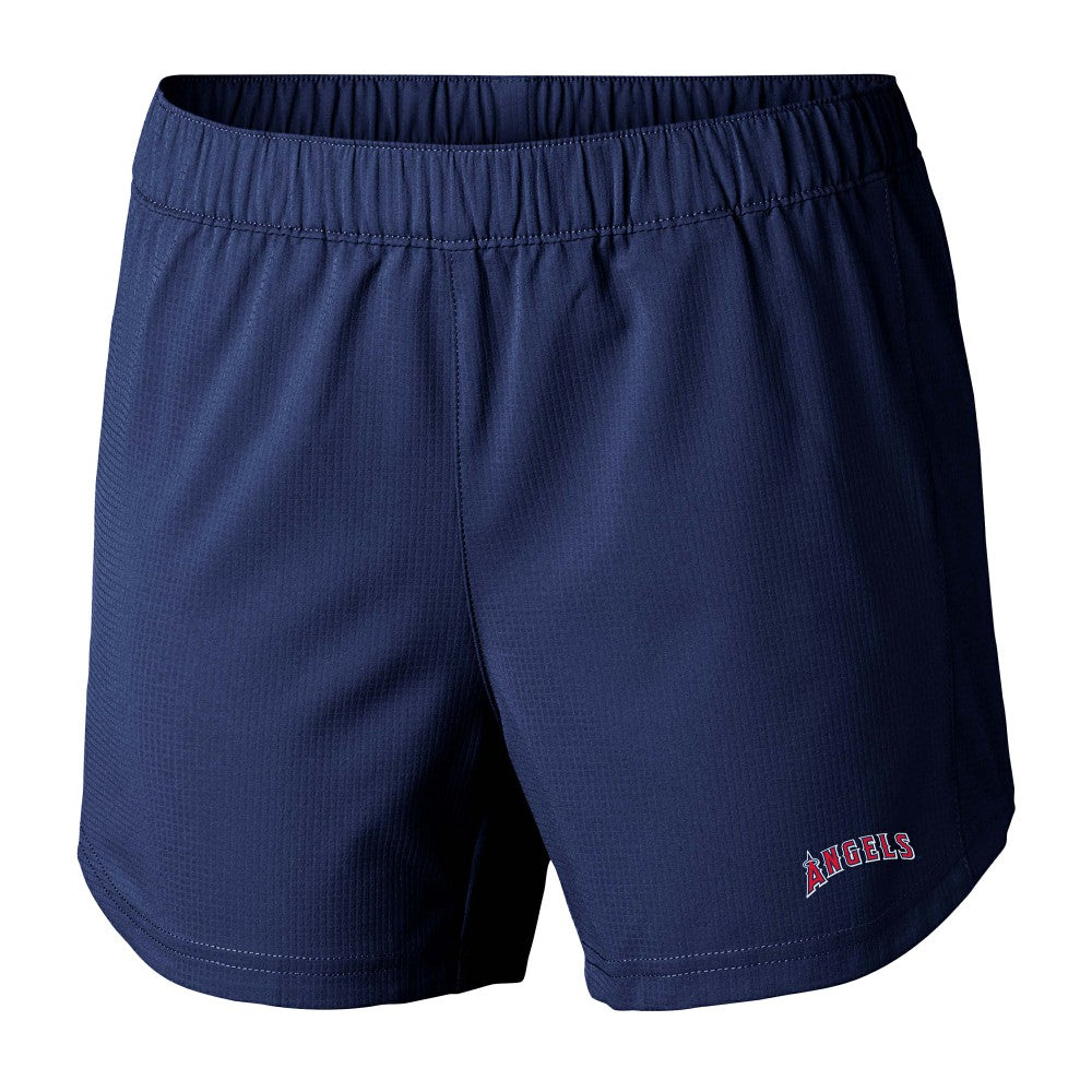 Los Angeles Angels Women's Tamiami Pull-On Shorts Navy | Columbia