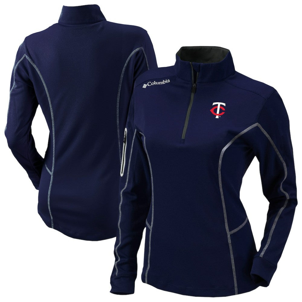 Minnesota Twins Shotgun Quarter-Zip Top Navy | Columbia