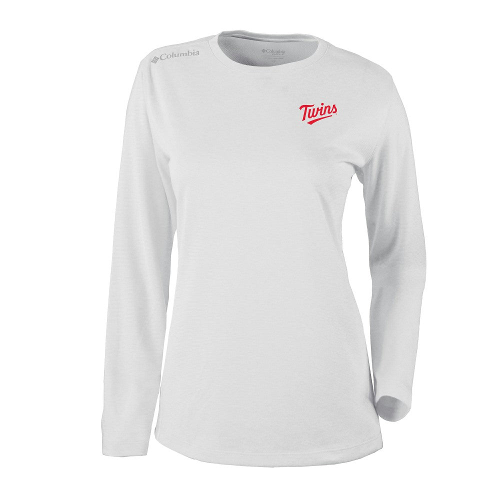 Minnesota Twins Shotgun Long Sleeve T-Shirt White | Columbia