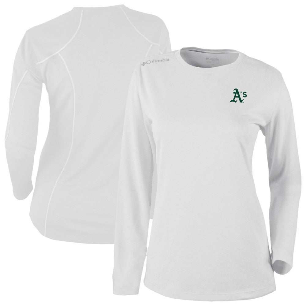 Athletics Shotgun Long Sleeve T-Shirt White | Columbia