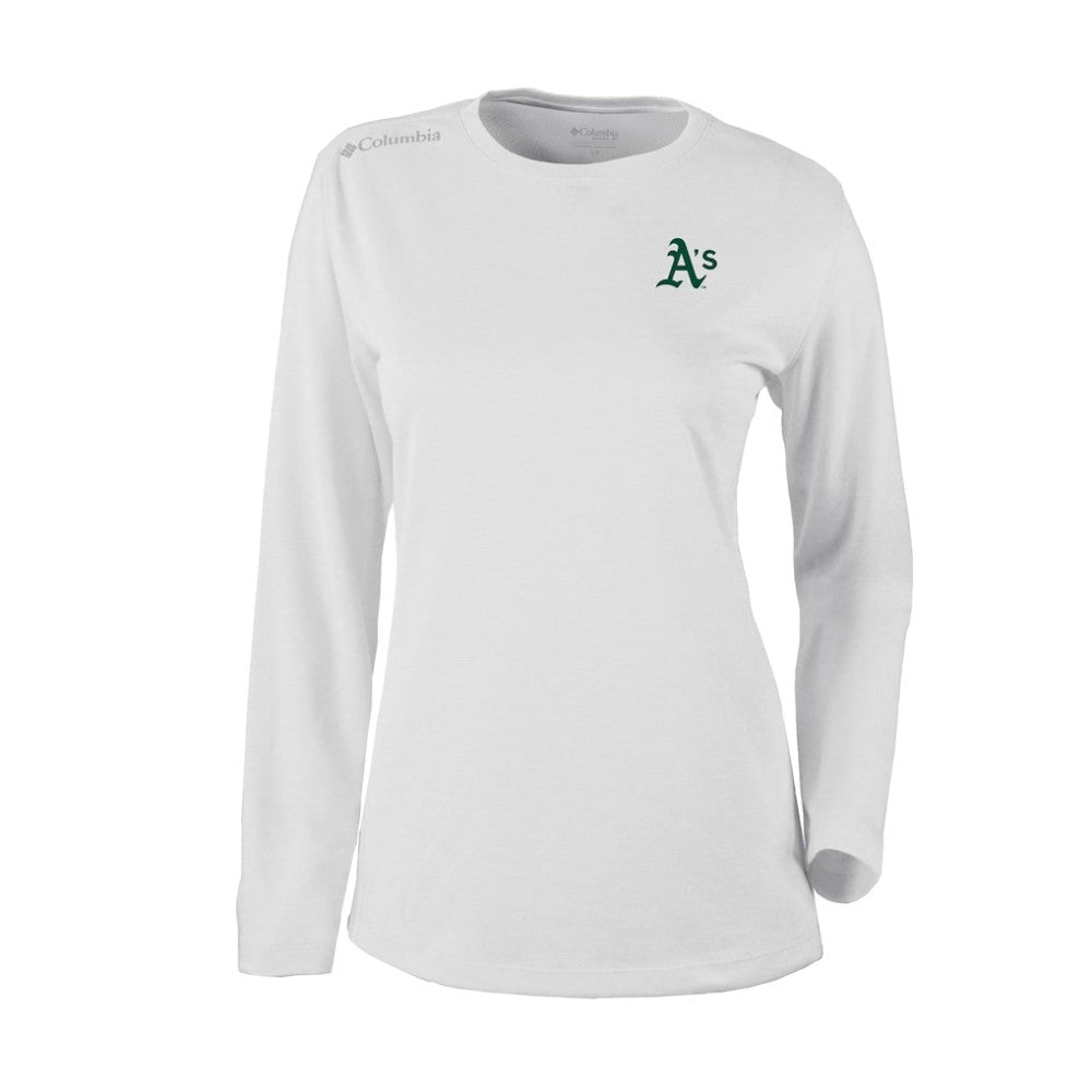 Athletics Shotgun Long Sleeve T-Shirt White | Columbia
