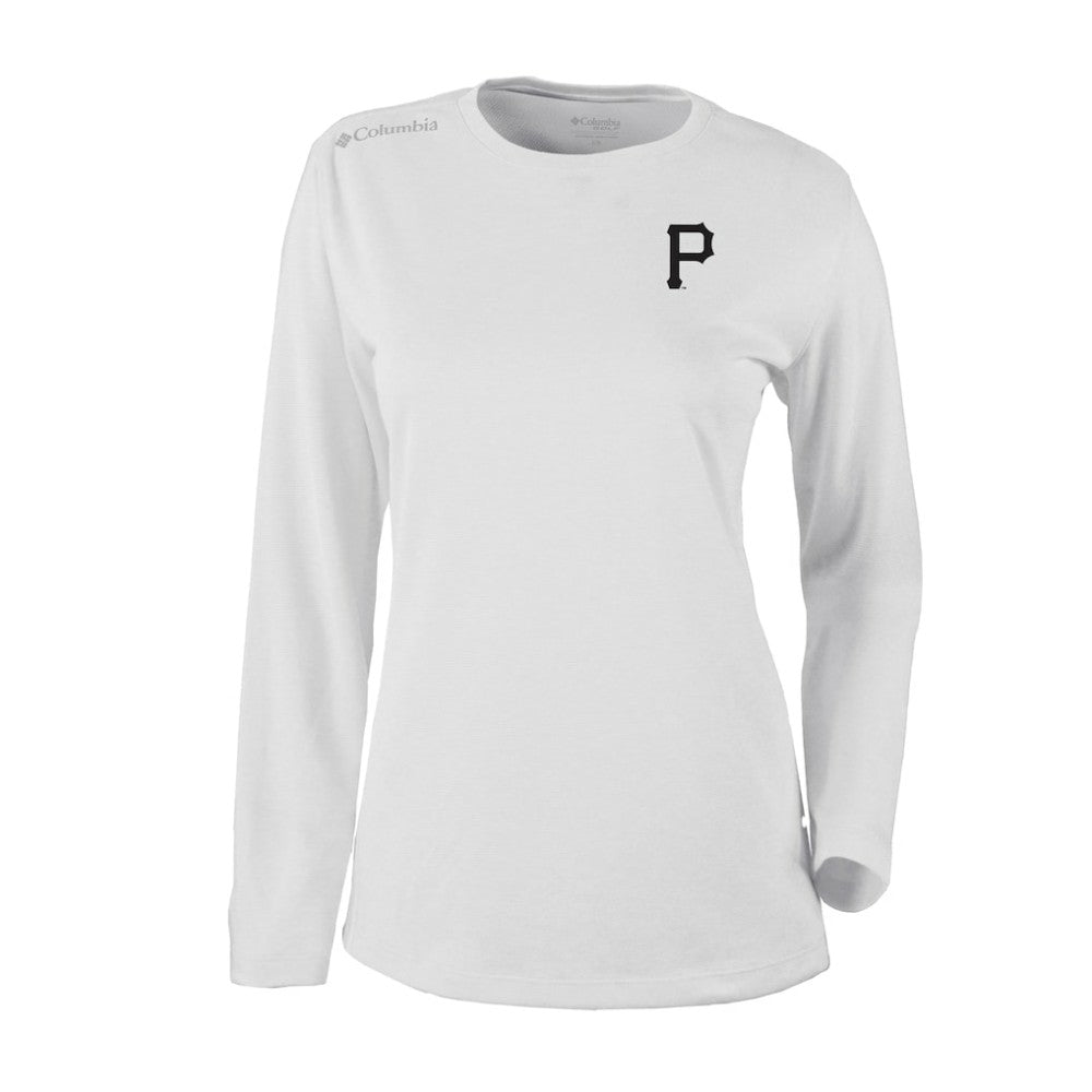 Pittsburgh Pirates Shotgun Long Sleeve T-Shirt White | Columbia
