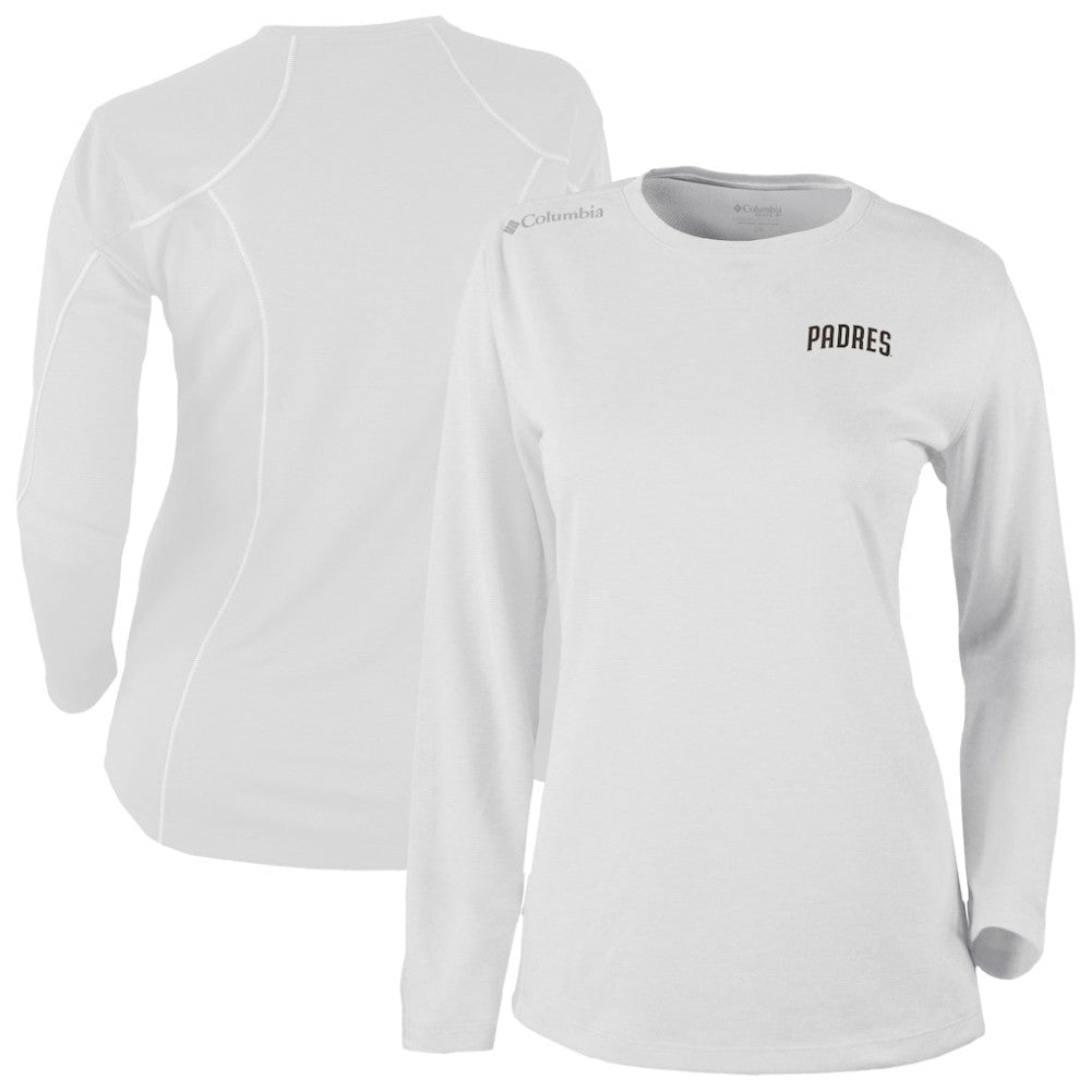 San Diego Padres Shotgun Long Sleeve T-Shirt White | Columbia