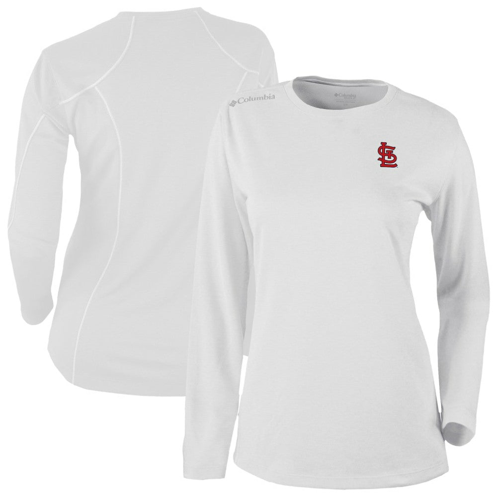 St. Louis Cardinals Shotgun Long Sleeve T-Shirt White | Columbia