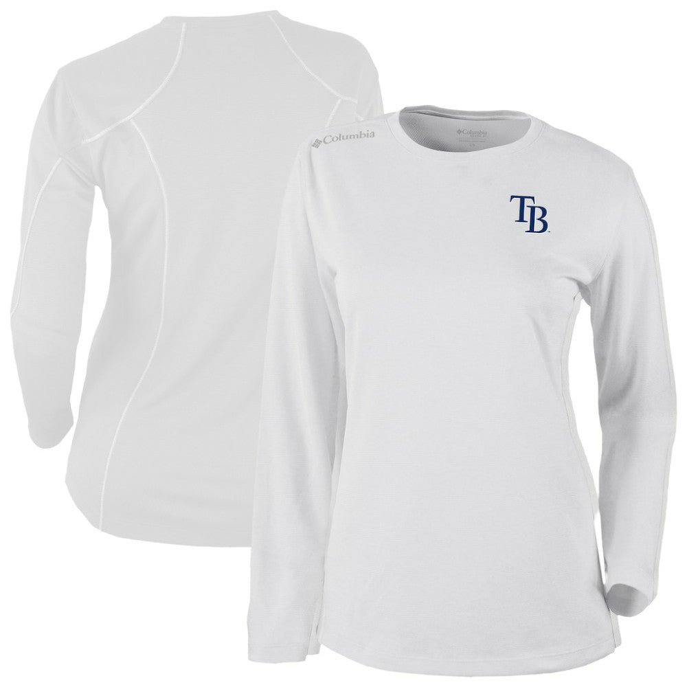 Tampa Bay Rays Shotgun Long Sleeve T-Shirt White | Columbia