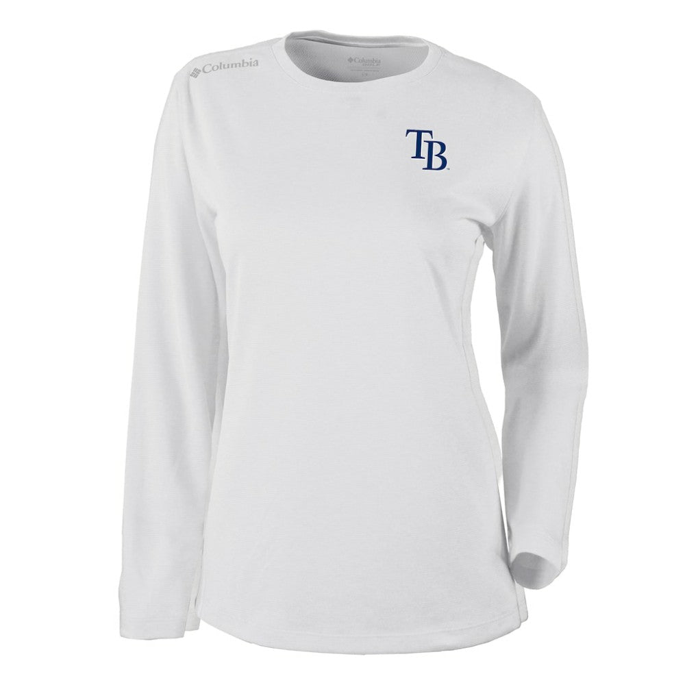 Tampa Bay Rays Shotgun Long Sleeve T-Shirt White | Columbia