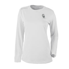Colorado Rockies Shotgun Long Sleeve T-Shirt White | Columbia