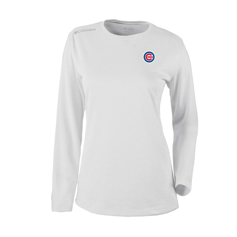 Chicago Cubs Shotgun Long Sleeve T-Shirt White | Columbia
