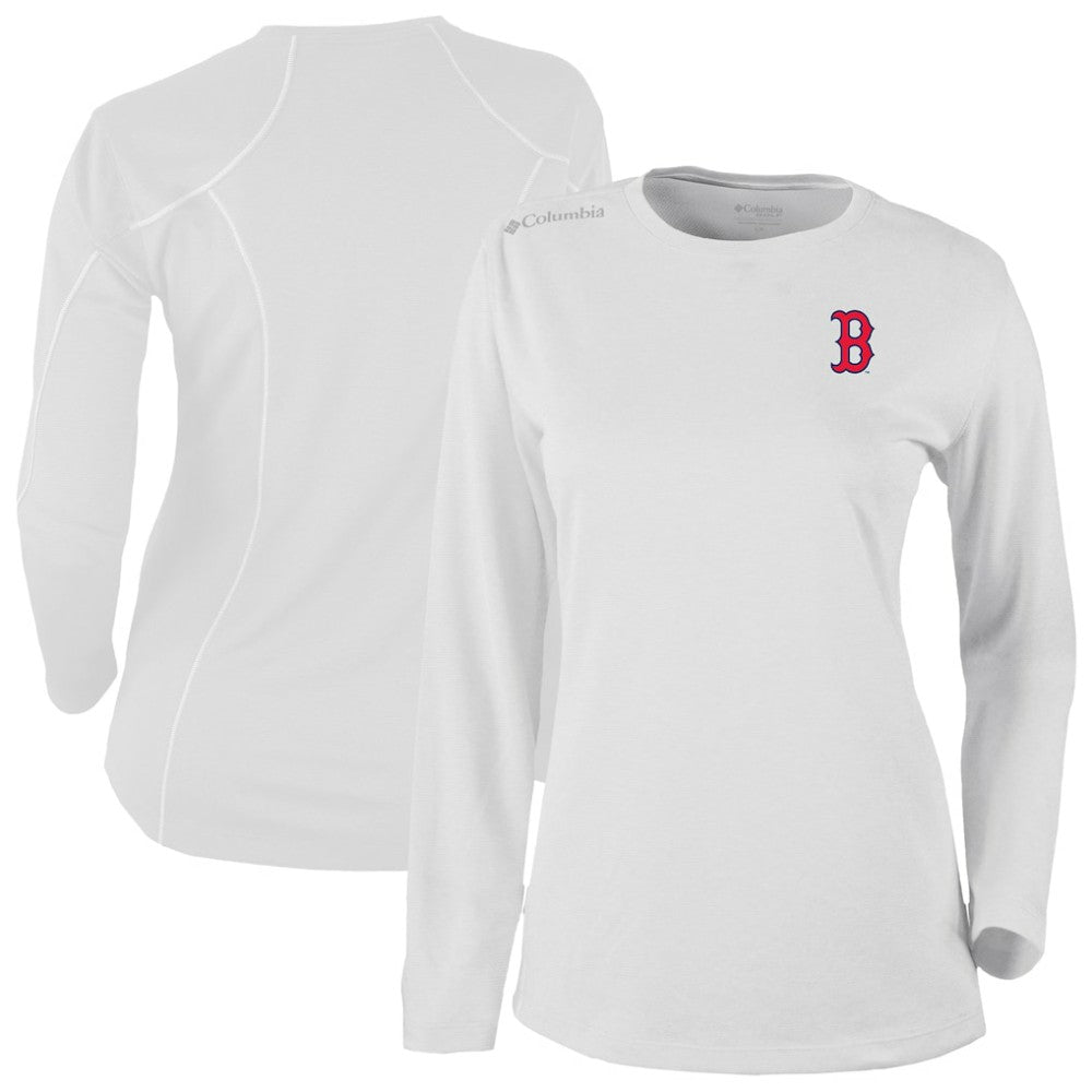 Boston Red Sox Shotgun Long Sleeve T-Shirt White | Columbia