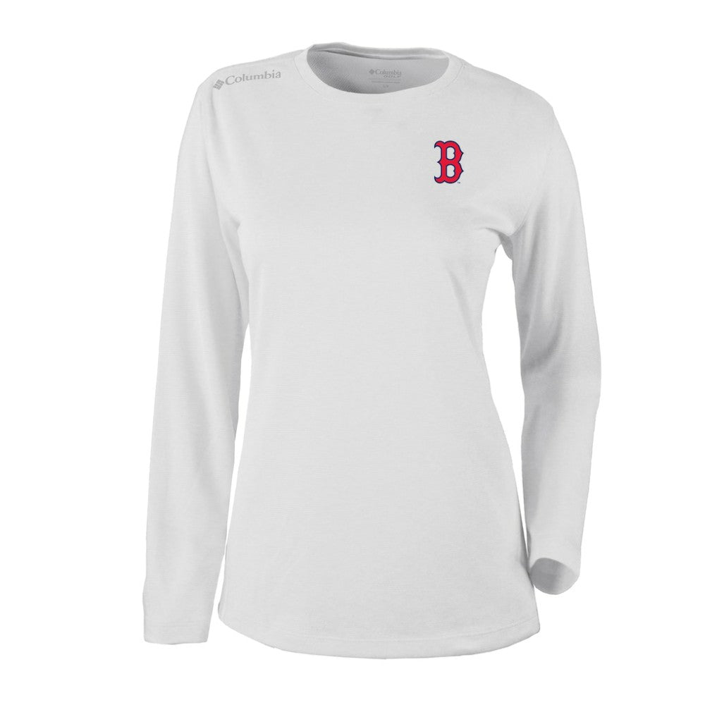 Boston Red Sox Shotgun Long Sleeve T-Shirt White | Columbia