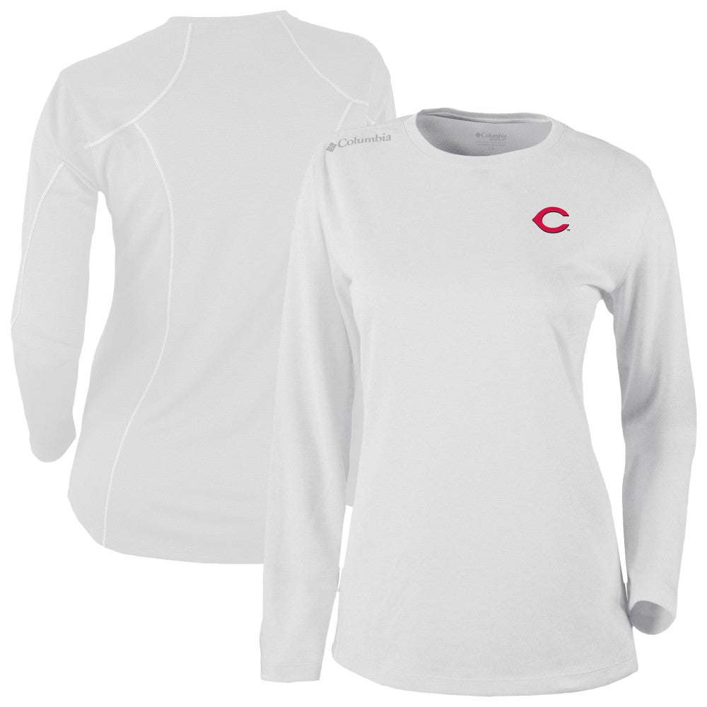 Cincinnati Reds Shotgun Long Sleeve T-Shirt White | Columbia