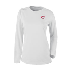 Cincinnati Reds Shotgun Long Sleeve T-Shirt White | Columbia