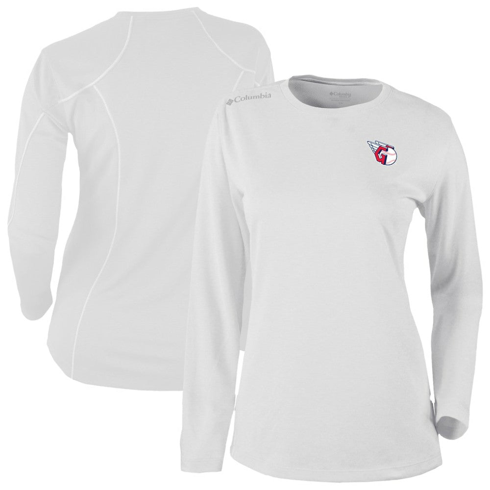 Cleveland Guardians Shotgun Long Sleeve T-Shirt White | Columbia